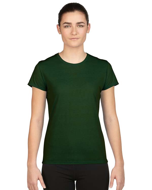 Classic Fit Ladies' T-Shirt Gildan Performance 42000L - Forest Green