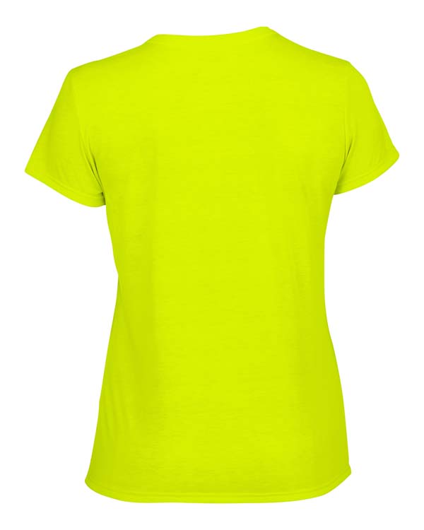 T-shirt Gildan Performance 42000L pour femme -  Vert sécurité #5