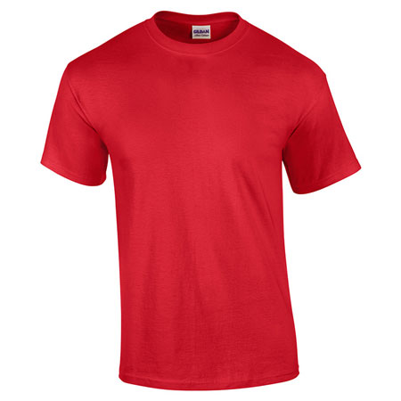 Classic Fit Adult T-Shirt Gildan 2000 - Red #3