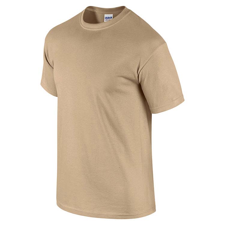Classic Fit Adult T-Shirt Gildan 2000 - Tan #4