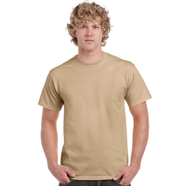 Classic Fit Adult T-Shirt Gildan 2000 - Tan