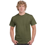 T-shirt Gildan 2000 pour adulte - Vert militaire