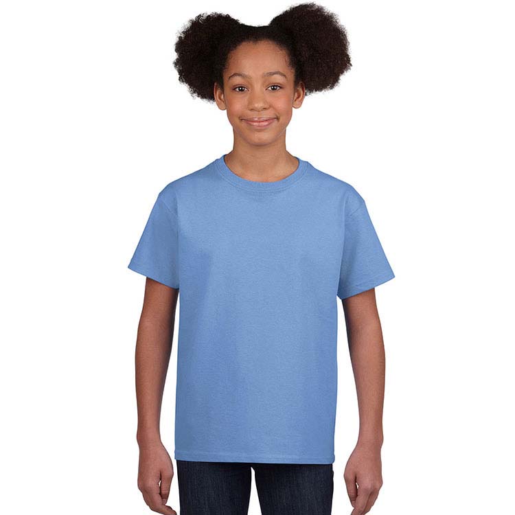 T-shirt Gildan 2000B pour enfant - Bleu Caroline