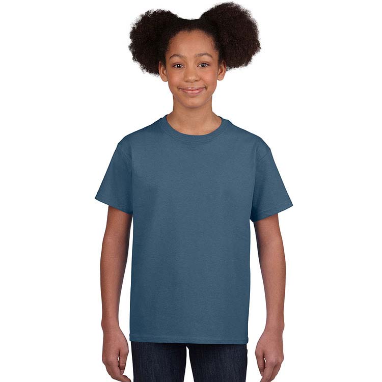 T-shirt Gildan 2000B pour enfant - Bleu indigo