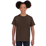 T-shirt Gildan 2000B pour enfant - Chocolat foncé