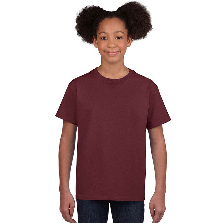 T-shirt Gildan 2000B pour enfant - Marron