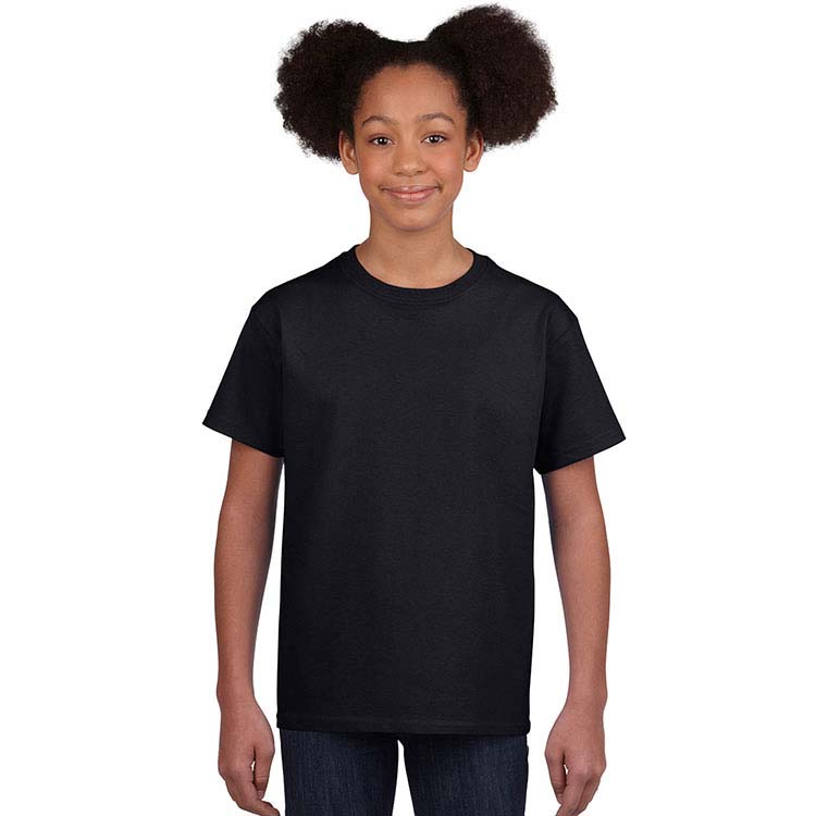 Classic Fit Youth T-Shirt Gildan 2000B - Black