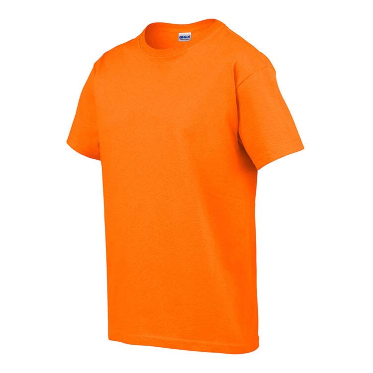 Classic Fit Youth T-Shirt Gildan 2000B - Safety Orange #4