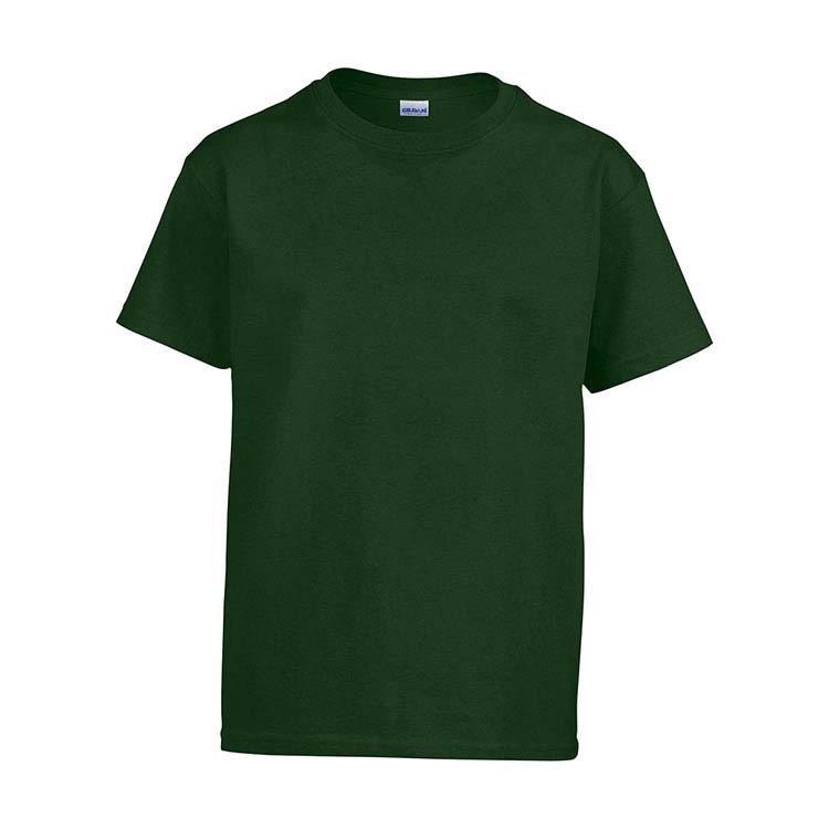 Classic Fit Youth T-Shirt Gildan 2000B - Forest Green #3