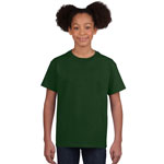 T-shirt Gildan 2000B pour enfant - Vert forêt