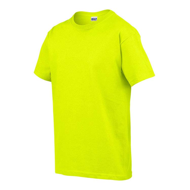 T-shirt Gildan 2000B pour enfant - Vert sécurité #4