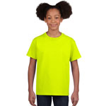 T-shirt Gildan 2000B pour enfant - Vert sécurité