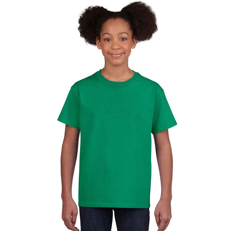 Classic Fit Youth T-Shirt Gildan 2000B - Kelly Green