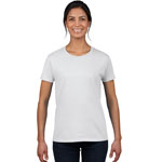 T-shirt Gildan 2000L pour femme - Blanc