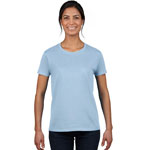 T-shirt Gildan 2000L pour femme - Bleu pâle