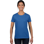 T-shirt Gildan 2000L pour femme - Bleu royal