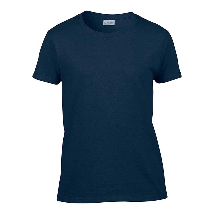 T-shirt Gildan 2000L pour femme - Bleu marine #3