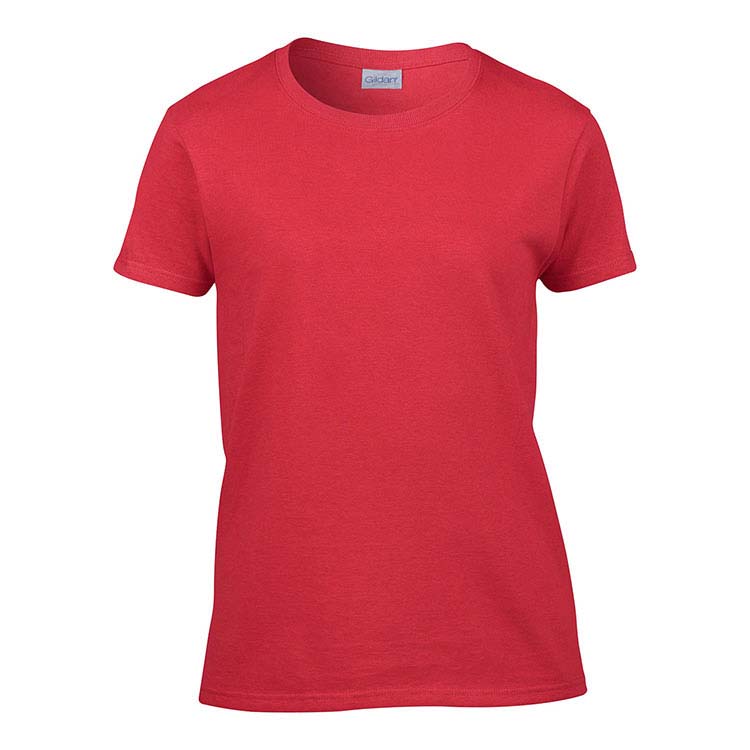 T-shirt Gildan 2000L pour femme - Rouge #3