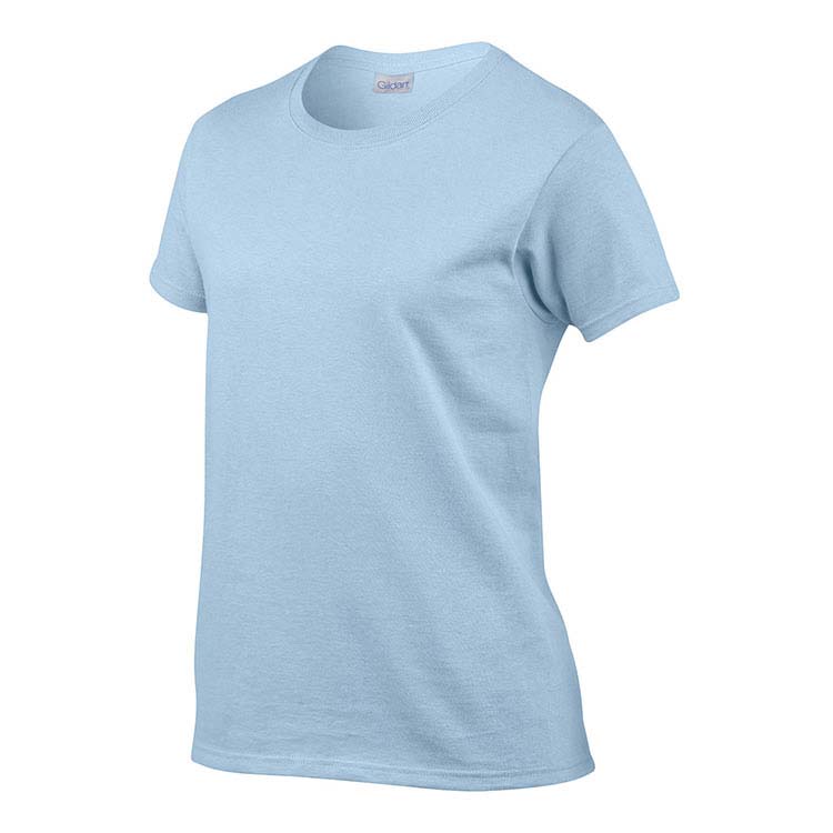 T-shirt Gildan 2000L pour femme - Bleu pâle #4