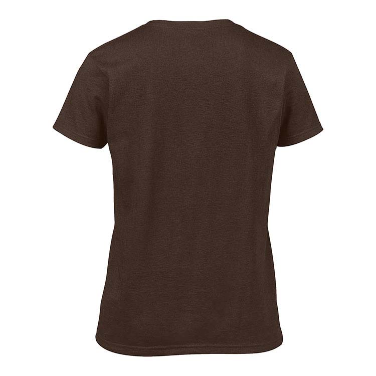 Classic Fit Ladies' T-Shirt Gildan 2000L - Dark Chocolate #5