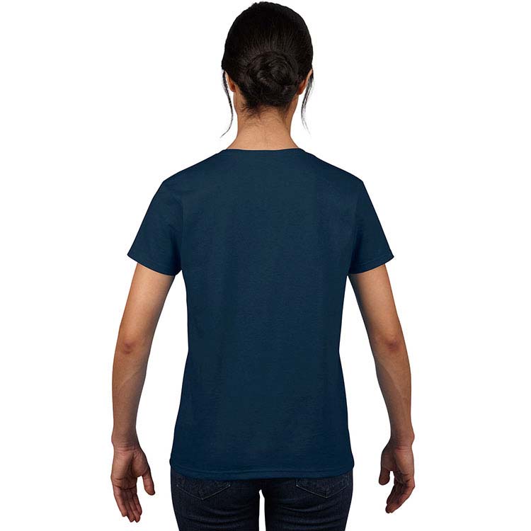 T-shirt Gildan 2000L pour femme - Bleu marine #2