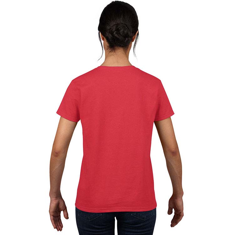 T-shirt Gildan 2000L pour femme - Rouge #2
