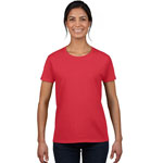 T-shirt Gildan 2000L pour femme - Rouge