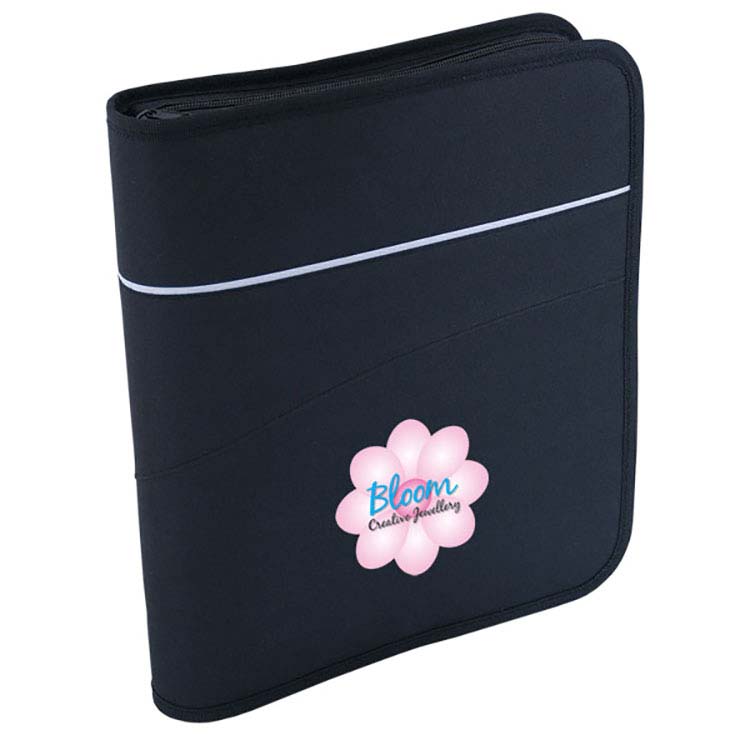 300D Polyester Commuter Zippered Ringbinder