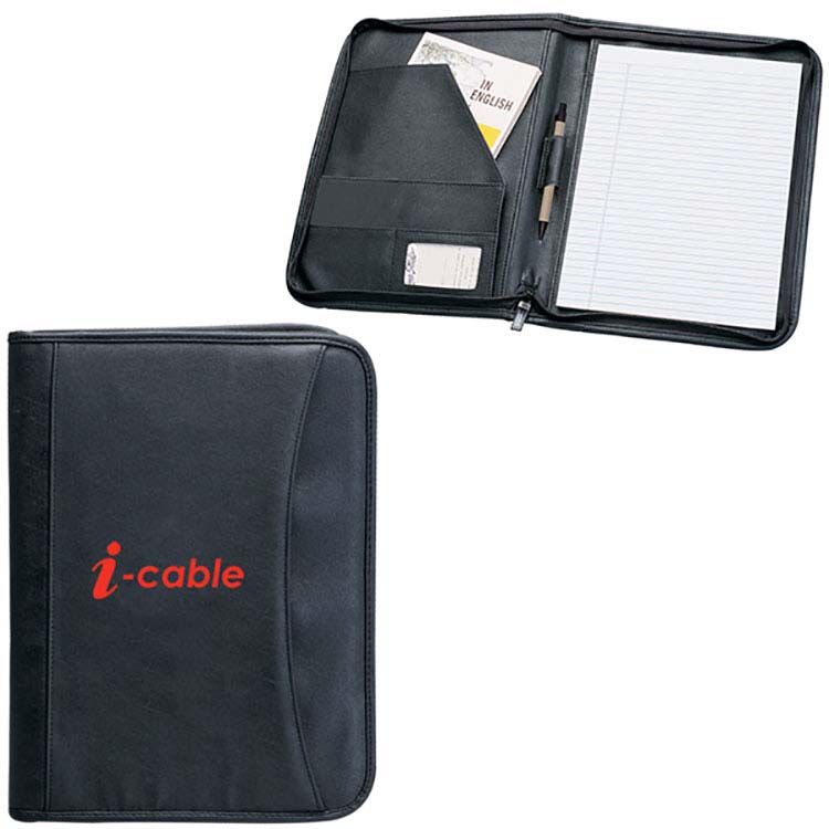 Koskin Zippered Notepad Portfolio