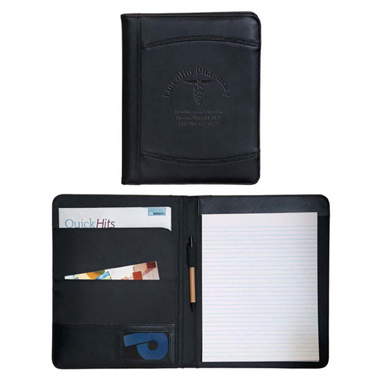 Soft PU Notebook Padfolio