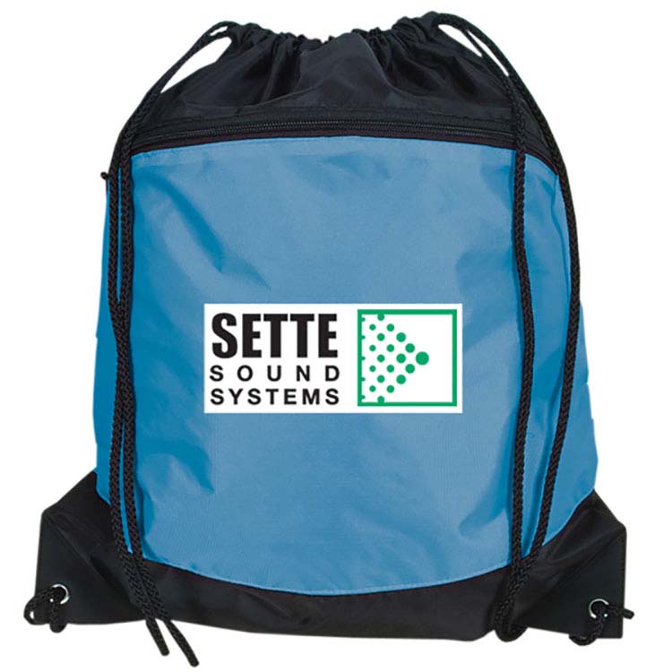 Polyester and Nylon Drawstring Knapsack #2