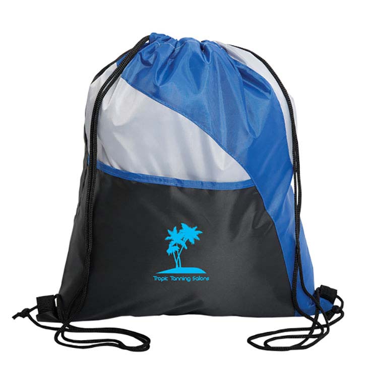 210D Polyester Drawstring Knapsack #2