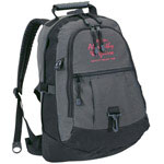 Two-Toned Polyester Knapsack