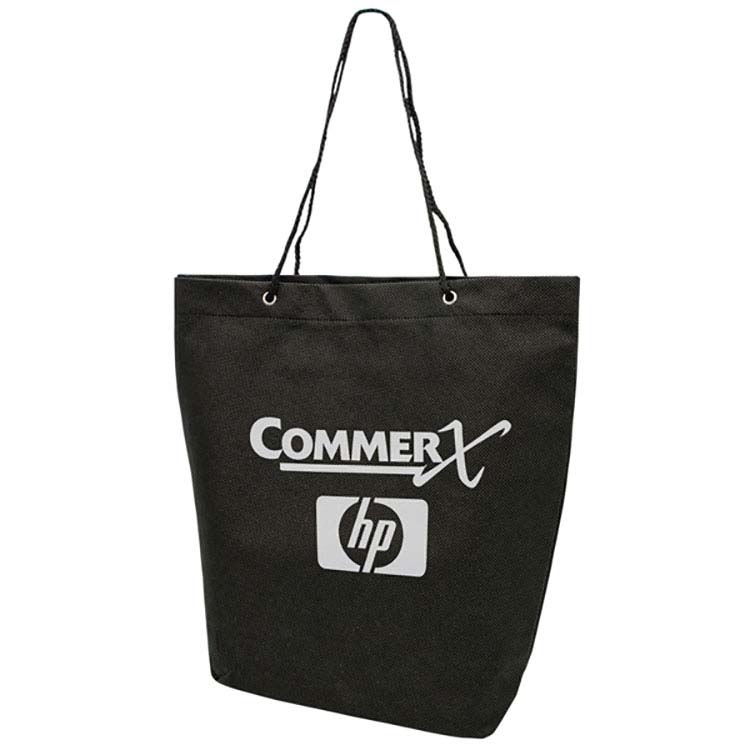 Lace Handles Non-Woven Tote Bag