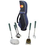 24" Golf Bag/4 Piece BBQ Tool Set