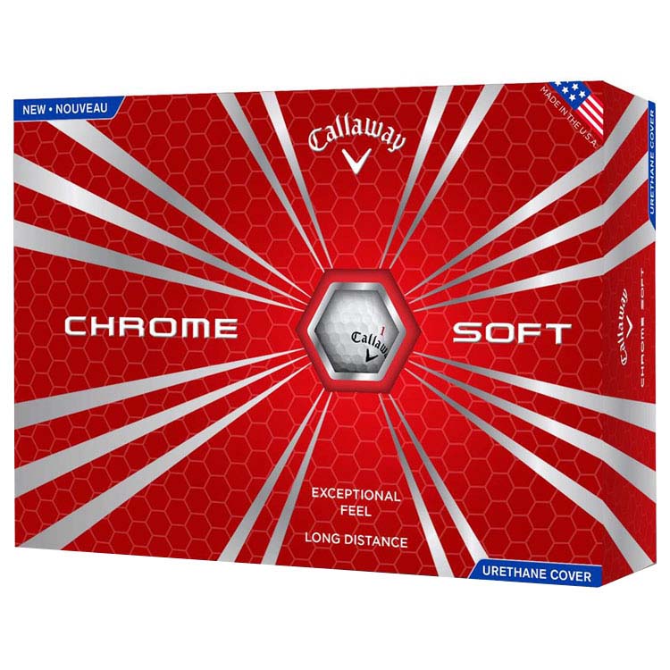 Golf balls Callaway HEX Chrome Soft