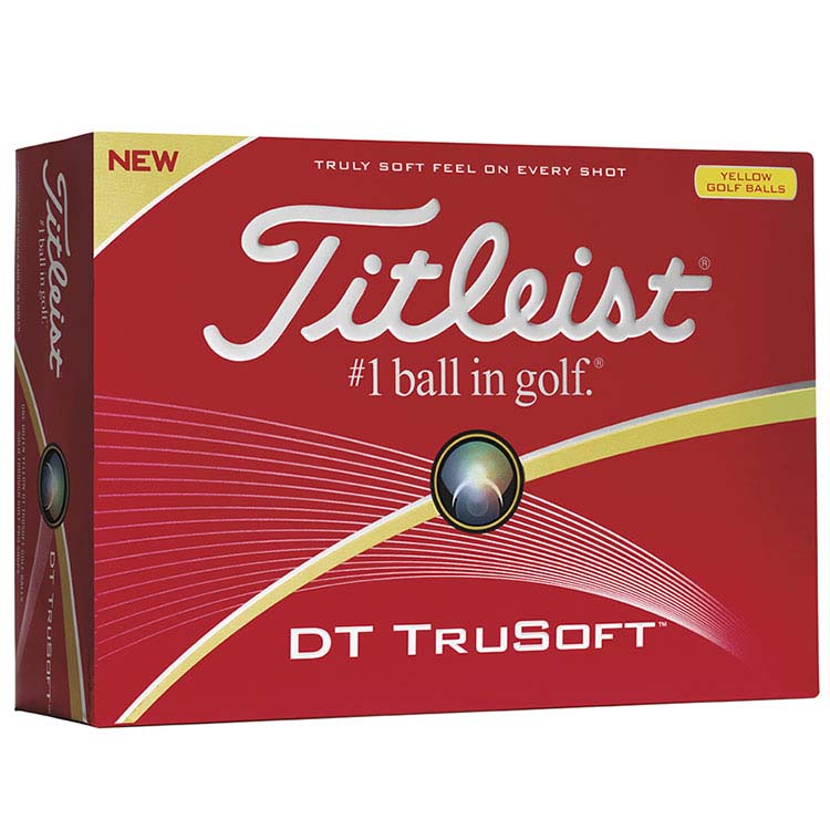Titleist DT TruSoft Yellow Std Serv