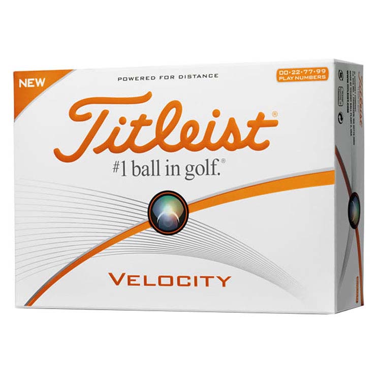 Golf balls Titleist Velocity