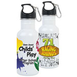 Bouteille en acier inoxydable 4 couleurs process 17 onces