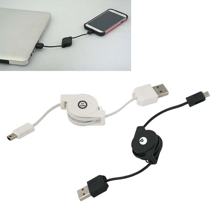 Câble de synchronisation USB rétractable Syncster