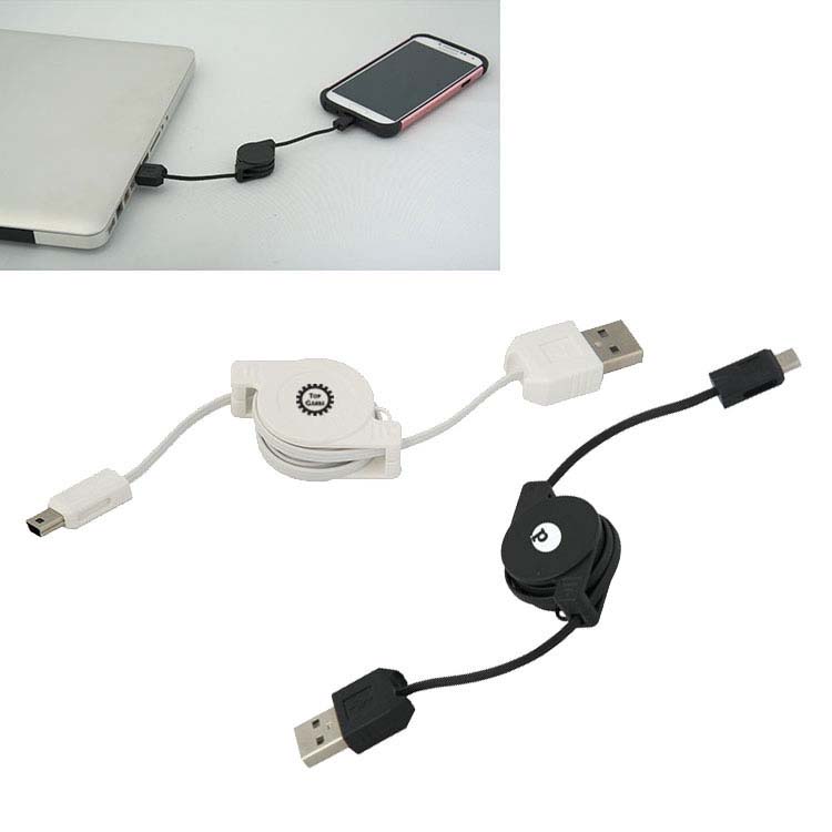 Syncster Retractable USB Data Cable