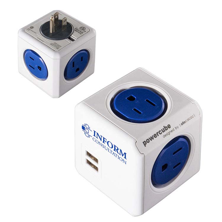 Original Power Cube 2 USB and 4 AC Wall Charger