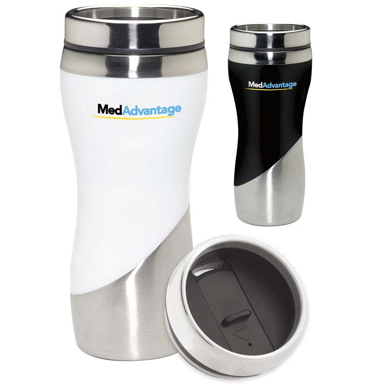 Curve Stainless Steel Tumbler 16 oz