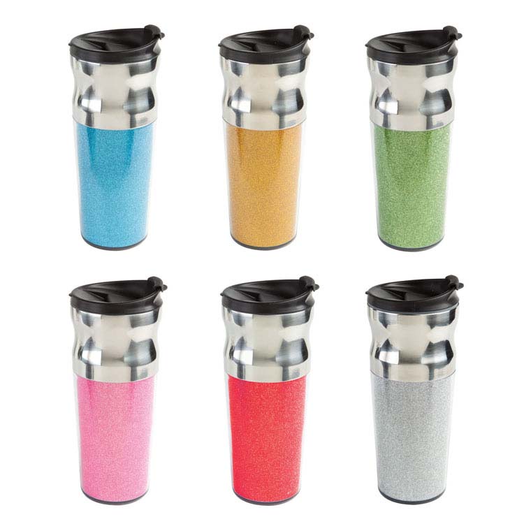 The Glitzy Stainless Steel Tumbler 16 oz