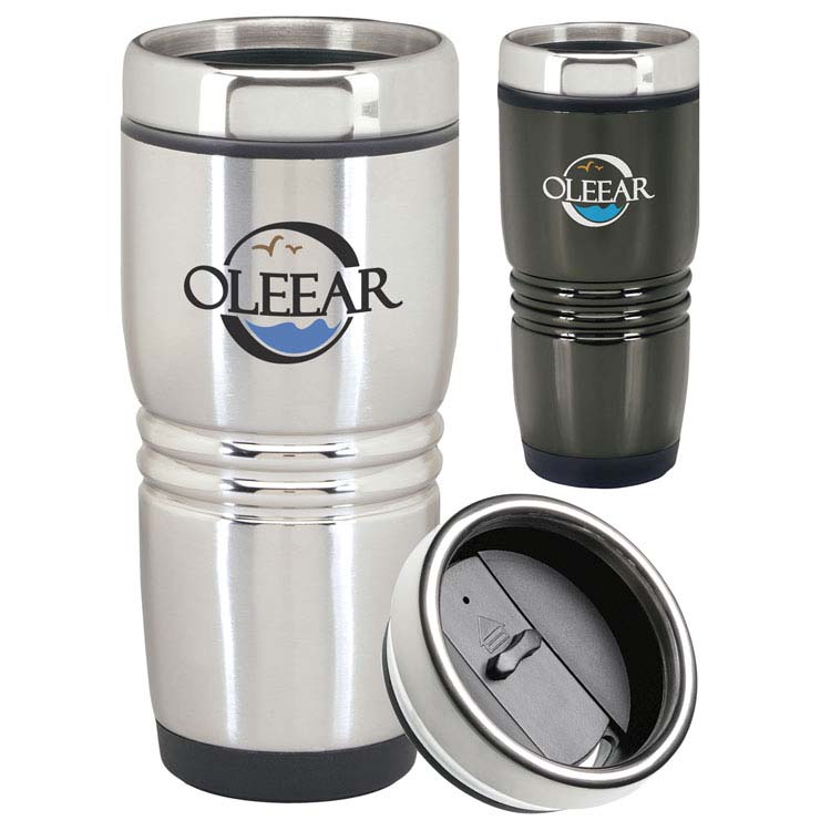 Gobelet en acier inoxydable Rolling Ridges 15 onces