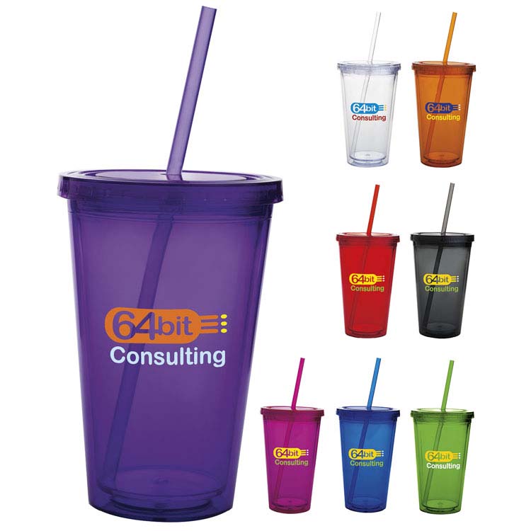 Double Wall Acrylic Tumbler 18 oz