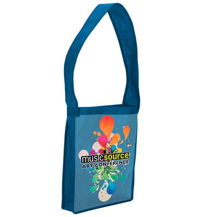 Grand sac à l'épaule laminé non tissé