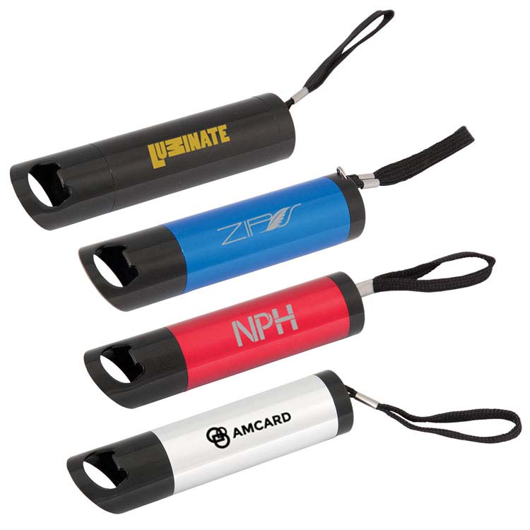 Lampe de poche/ouvre-bouteille Malt Blazer à 9 voyants DEL