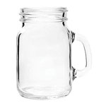 Mini pot Mason rond 3-3/4 onces