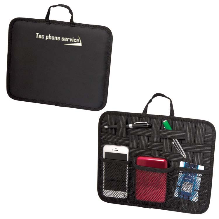 Organisateur de gadget avec bandes élastiques